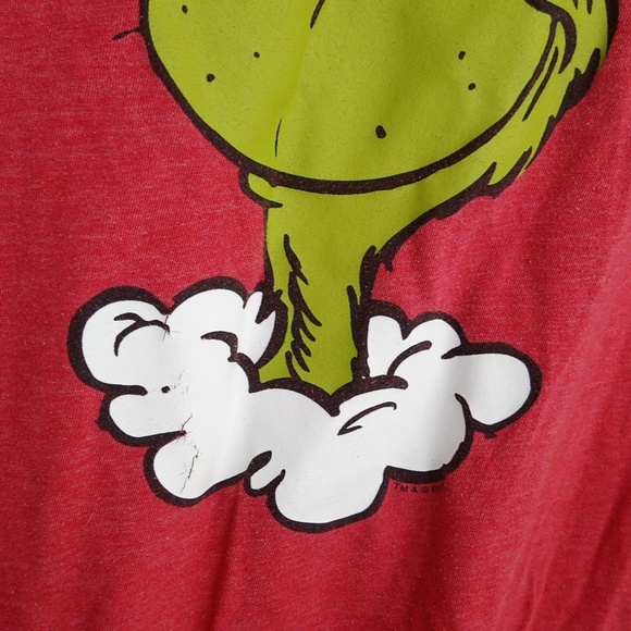 Old Navy The Grinch Who Stole Christmas Short Sleeve Graphic T-shirt Top - Picture 3 of 12